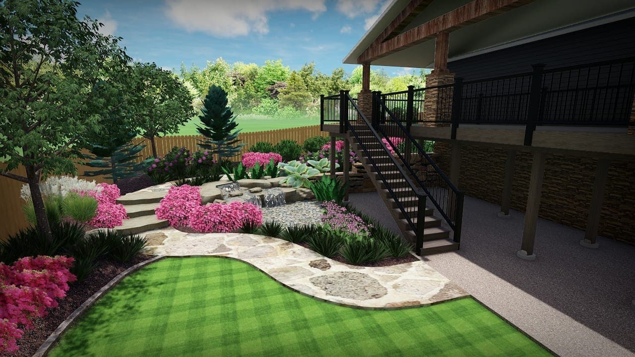 Landscape Plan Rendering