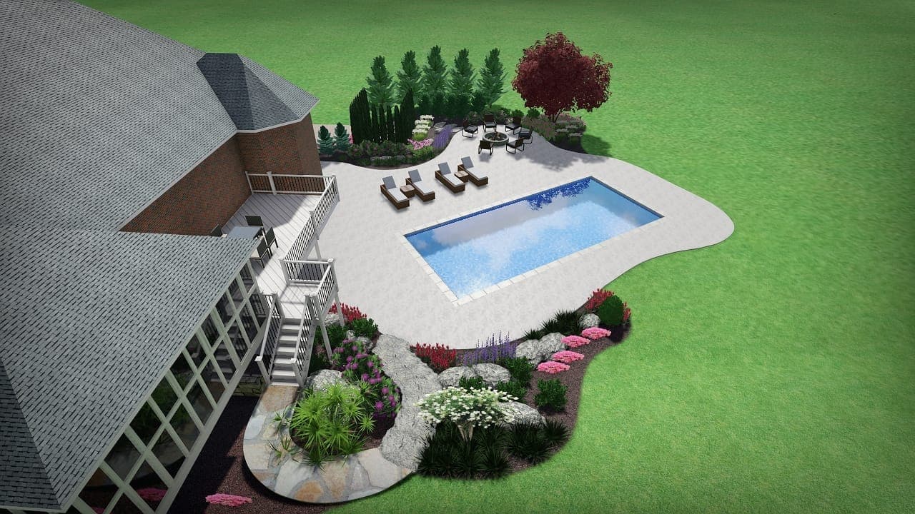 Landscape Design Concept View 2