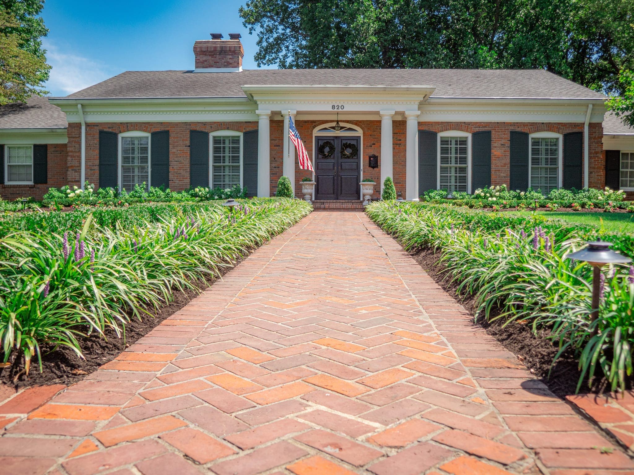 Front Walkway & Plantings